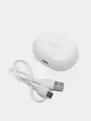 Белый вакуумные наушники TWS Borofone BW09, беспроводые