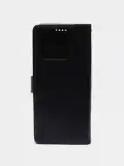 Темно-синий кожаный PU чехол-книжка Xiaomi Redmi 10C
