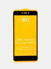Черный защитное стекло 9D для Xiaomi Redmi Note 4X (Сяоми Редми Нот 4Х)