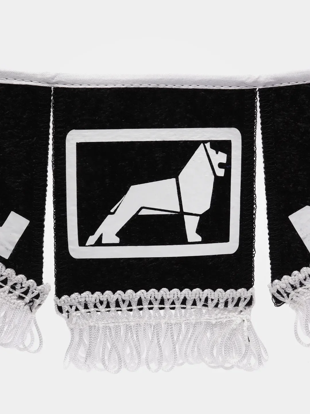 Черный вымпел "МАN", "Спаси и сохрани", 47 х 12 см