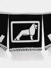 Черный вымпел "МАN", "Спаси и сохрани", 47 х 12 см