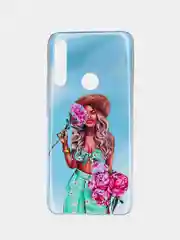 Вишнёвый чехол Huawei P Smart Z / Honor 9X / Honor 9X Premium, Хуавей П Смарт З, с рисунком