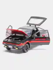 Белый машина металлическая  Toyota Sprinter Trueno AE86 Initial D