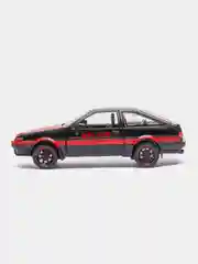 Белый машина металлическая  Toyota Sprinter Trueno AE86 Initial D