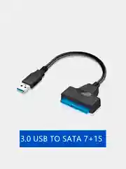 Черный переходник SATA на USB 3.0