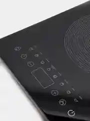 Черный индукционная электрическая плита BQ HP104B, LED-дисплей, 2000 Вт, 8 программ