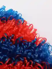 Синий мочалки с надписями МАМА,ПАПА