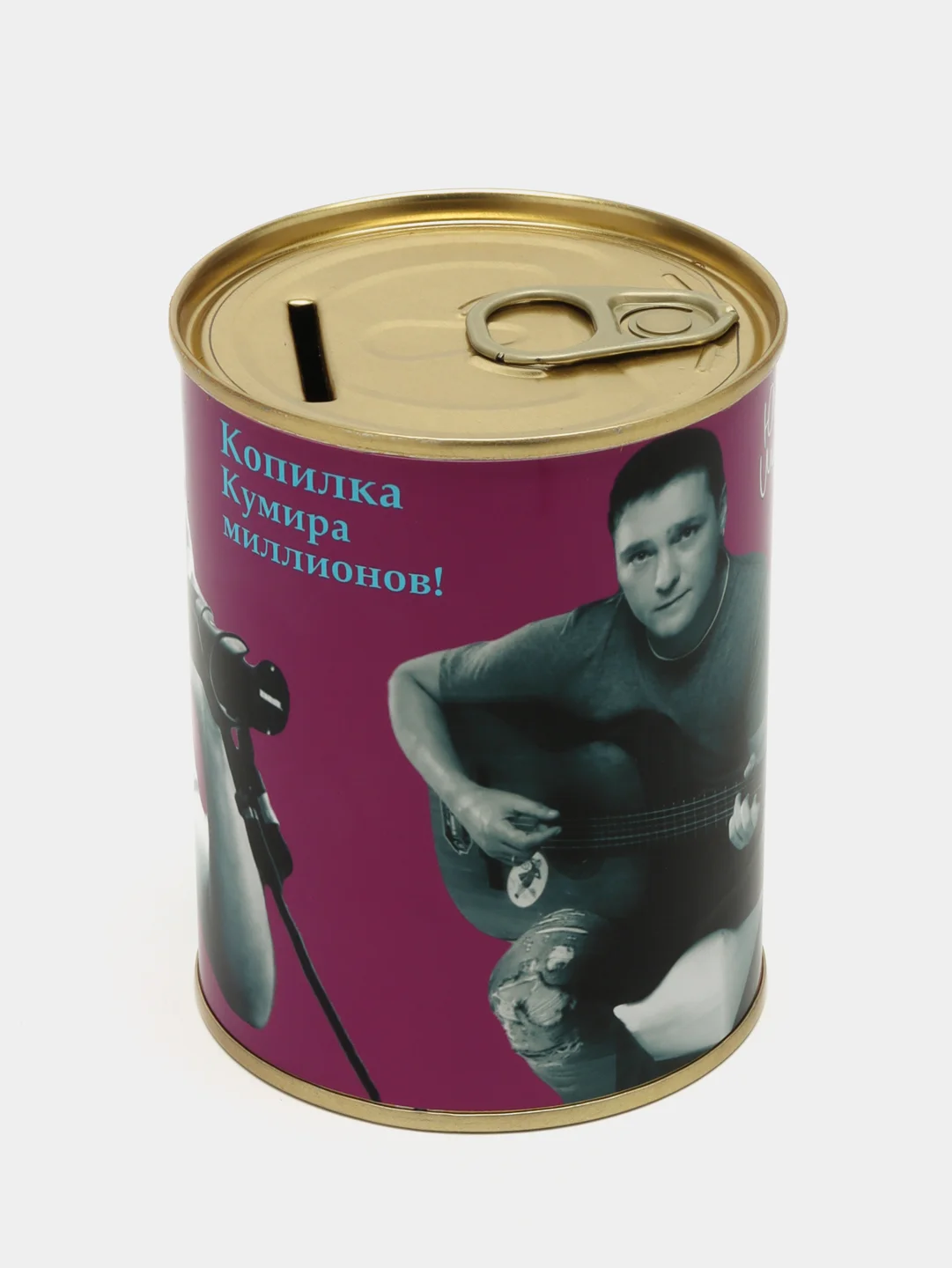 Копилка для денег "Юрий Шатунов, копим на светлую мечту!"