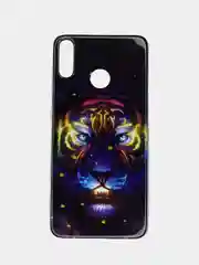 Тёмно-бирюзовый чехол Huawei Honor 8X, Хуавей Хонор 8Х силиконовый с рисунком