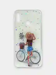 Приглушённый хаки чехол Huawei Honor 8X, Хуавей Хонор 8Х силиконовый с рисунком