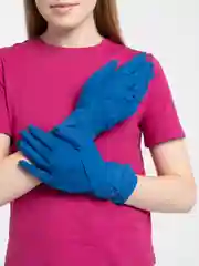 Перчатки хозяйственные, латексные, 1 пара