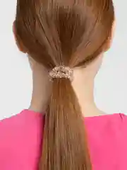 Конфетный резинка для волос с бусинами и подвеской, 1 штука