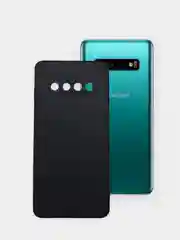 Чехол для Samsung Galaxy S10, Самсунг Галакси С10, черный, силиконовый