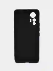 Черный чехол для Xiaomi 12 Lite (Сяоми 12 Лайт), прозрачный