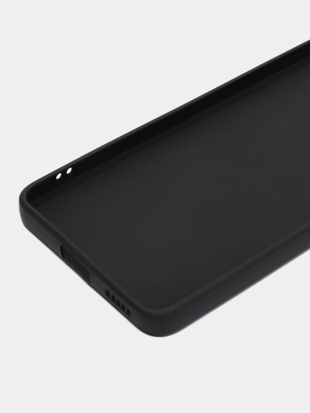 Черный чехол для Xiaomi 12 Lite (Сяоми 12 Лайт), прозрачный