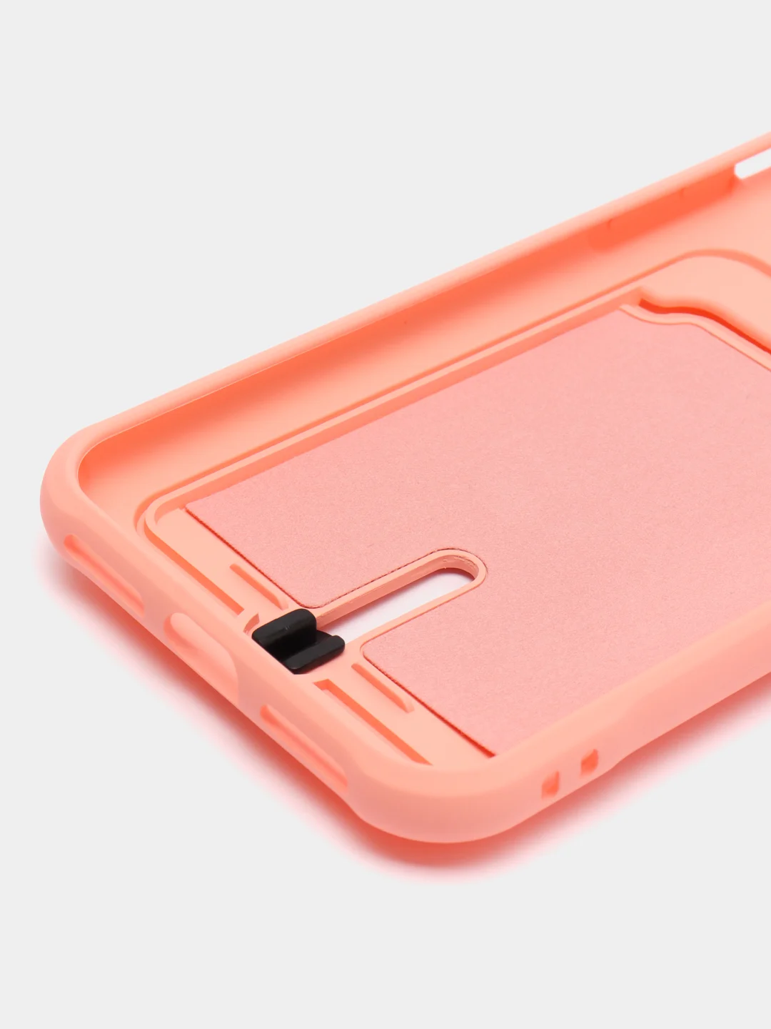 Розовый чехол для iPhone 14, 13, 12, 11 Pro Max, XS/X, XR, 7 / 8, Plus с карманом для карт