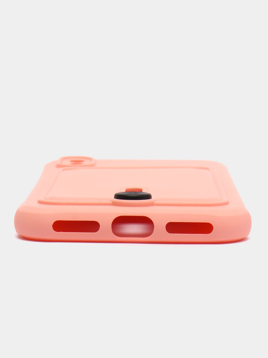 Розовый чехол для iPhone 14, 13, 12, 11 Pro Max, XS/X, XR, 7 / 8, Plus с карманом для карт