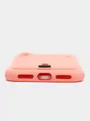 Розовый чехол для iPhone 14, 13, 12, 11 Pro Max, XS/X, XR, 7 / 8, Plus с карманом для карт
