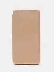 Золотой чехол-книжка на Xiaomi Redmi 6A, Сяоми Редми 6А