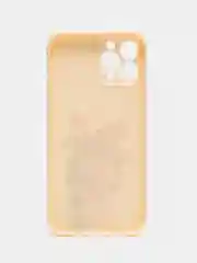 Бежевый чехол для айфон (iPhone) 11 XR / 12 13 Pro Max / 7 / 8 Plus se про макс силиконовый