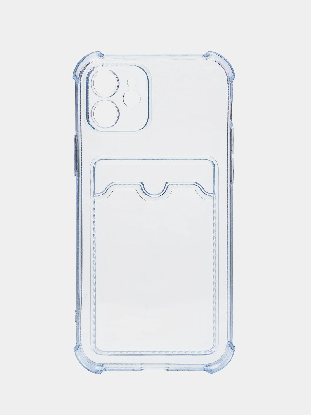 Ледяной чехол для iPhone XR, 11, 12, 13, 14, Pro, Pro Max, 7 / 8, 7 Plus, с карманом для карт