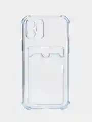 Ледяной чехол для iPhone XR, 11, 12, 13, 14, Pro, Pro Max, 7 / 8, 7 Plus, с карманом для карт