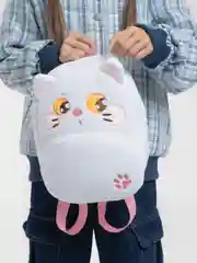 Белый рюкзак детский в виде плюшевой игрушки, на возраст 2-5 лет