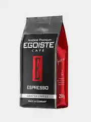 Кофе молотый EGOISTE "Espresso", полимерная упаковка, 250 г