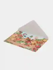 Зеленый письмо "Деду Морозу", с наклейками