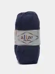 Синий меланж пряжа детская Alize (Ализе) My Baby, 5 штук, акрил, 50 г, 150 м