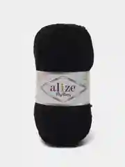 Черный пряжа детская Alize (Ализе) My Baby, 5 штук, акрил, 50 г, 150 м