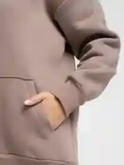 Бежевый меланж спортивный костюм, женский, с начесом
