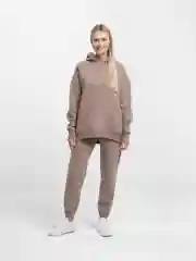 Бежевый меланж спортивный костюм, женский, с начесом