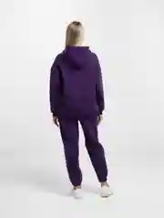 Фиолетовый спортивный костюм, женский, с начесом