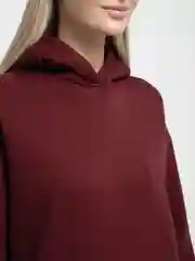 Багровый спортивный костюм, женский, с начесом