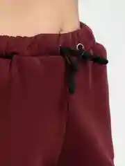 Багровый спортивный костюм, женский, с начесом
