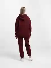 Багровый спортивный костюм, женский, с начесом