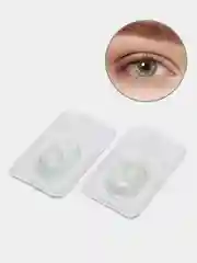Зеленый цветные контактные линзы Illusion Geo Diamond, 2 штуки, 1 месяц, 8,6