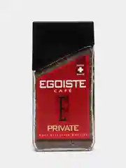 Кофе сублимированный EGOISTE Private, стеклянная банка, 100 г