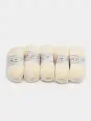 Молочный пряжа детская Alize (Ализе) My Baby, 5 штук, акрил, 50 г, 150 м