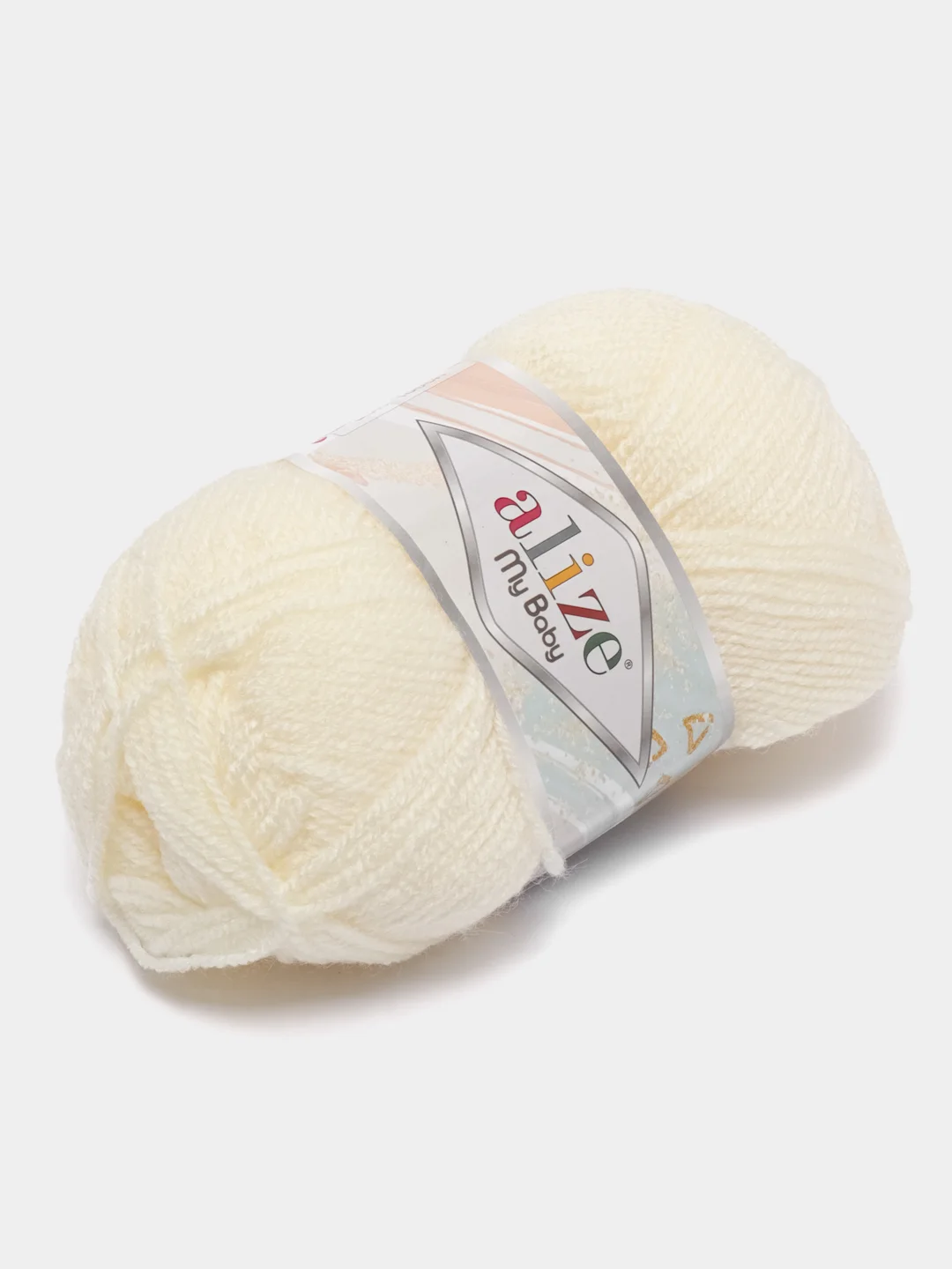 Молочный пряжа детская Alize (Ализе) My Baby, 5 штук, акрил, 50 г, 150 м