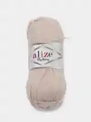 Слоновая кость пряжа детская Alize (Ализе) My Baby, 5 штук, акрил, 50 г, 150 м