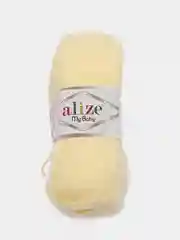 Светло-жёлтый пряжа детская Alize (Ализе) My Baby, 5 штук, акрил, 50 г, 150 м