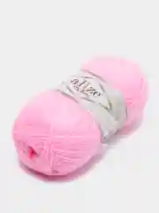 Розовый пряжа детская Alize (Ализе) My Baby, 5 штук, акрил, 50 г, 150 м