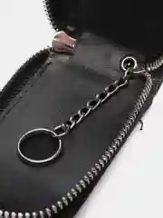 Серебряный чехол для ключей автомобиля