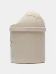 Белый контейнер для мусора настольный
