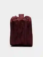 Бордовый органайзер для нижнего белья / косметичка