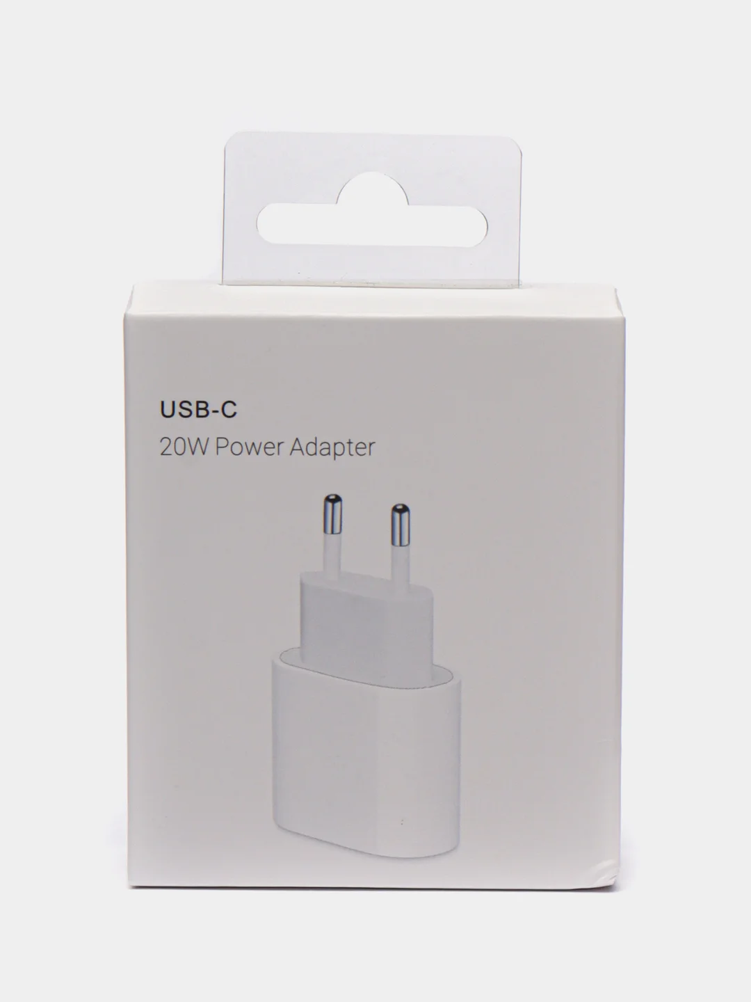 Зарядное устройство для iPhone, блок Type-C, PD, 20W и кабель Type-C/Lightning