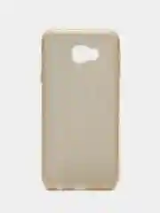Золотой силиконовый чехол на Samsung Galaxy J4 Plus, с блестками