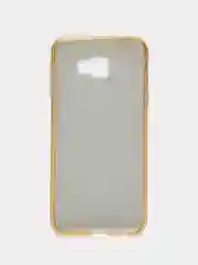 Голубой силиконовый чехол на Samsung Galaxy J4 Plus, с блестками